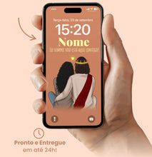 Carregar imagem no visualizador da galeria, Papel de Parede - Jesus sempre contigo
