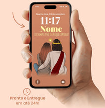 Carregar imagem no visualizador da galeria, Papel de Parede - Jesus sempre contigo
