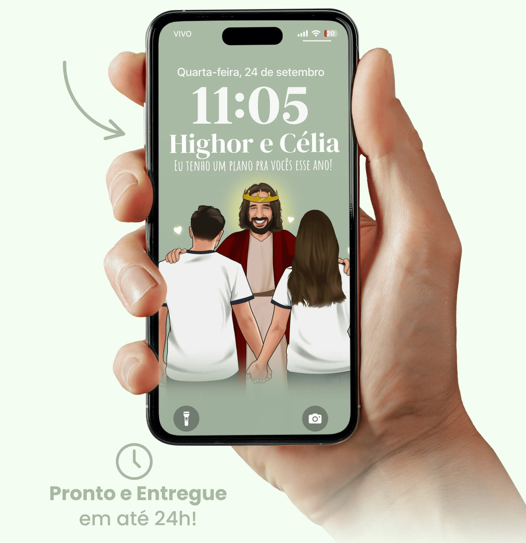 Papel de parede - Jesus tem um plano
