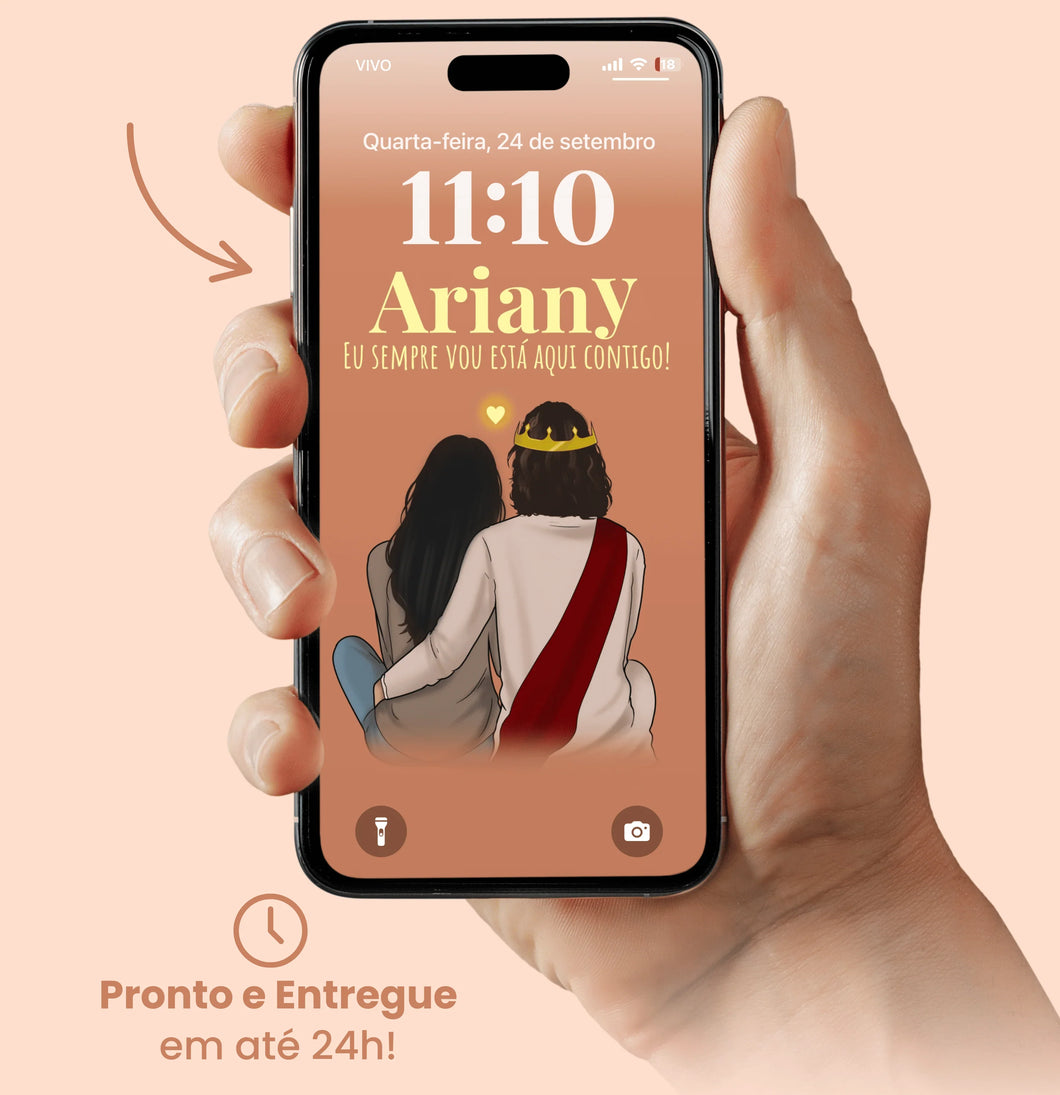 Papel de Parede - Jesus sempre contigo