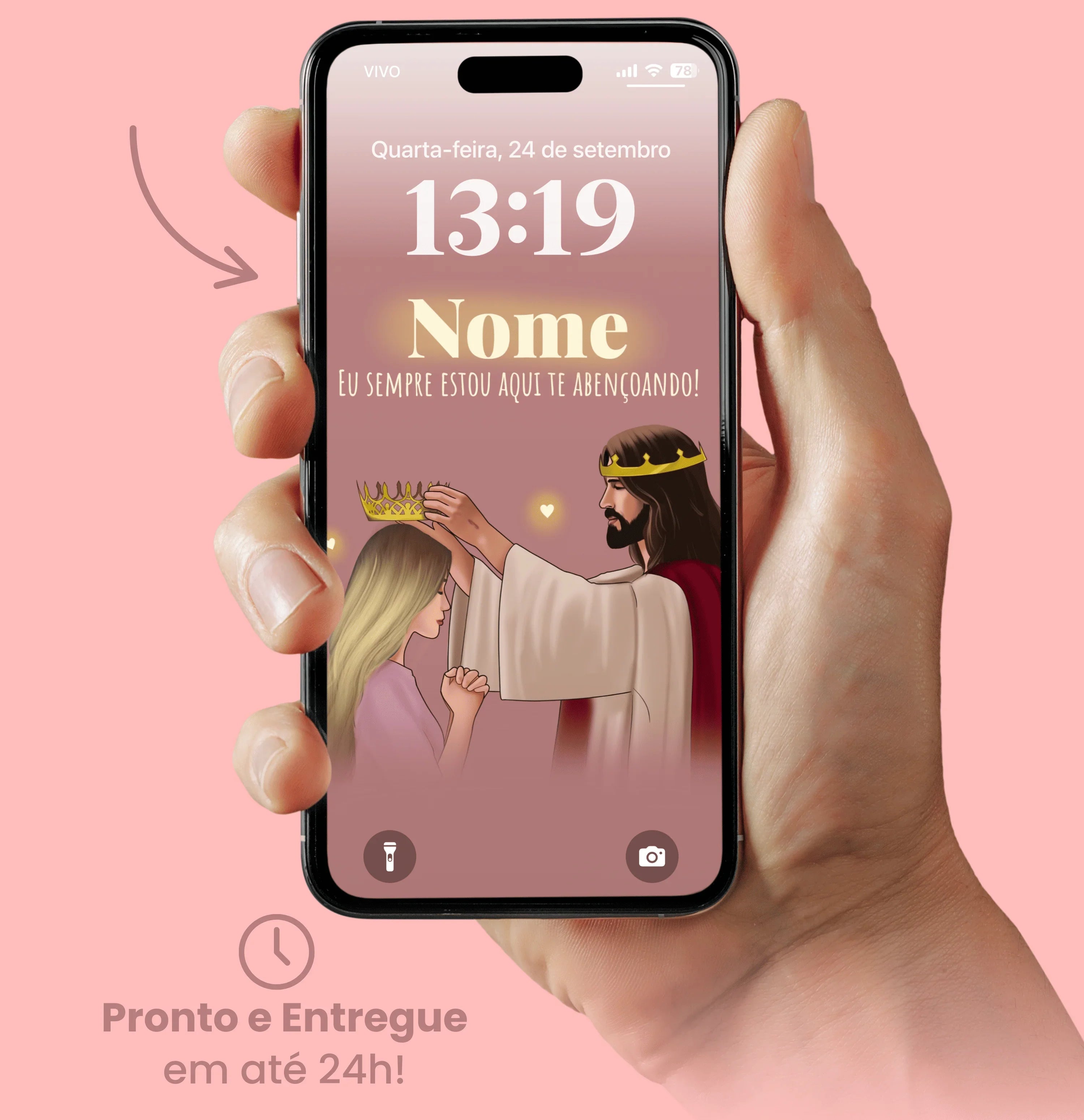 Papel de parede - Jesus está te abençoando