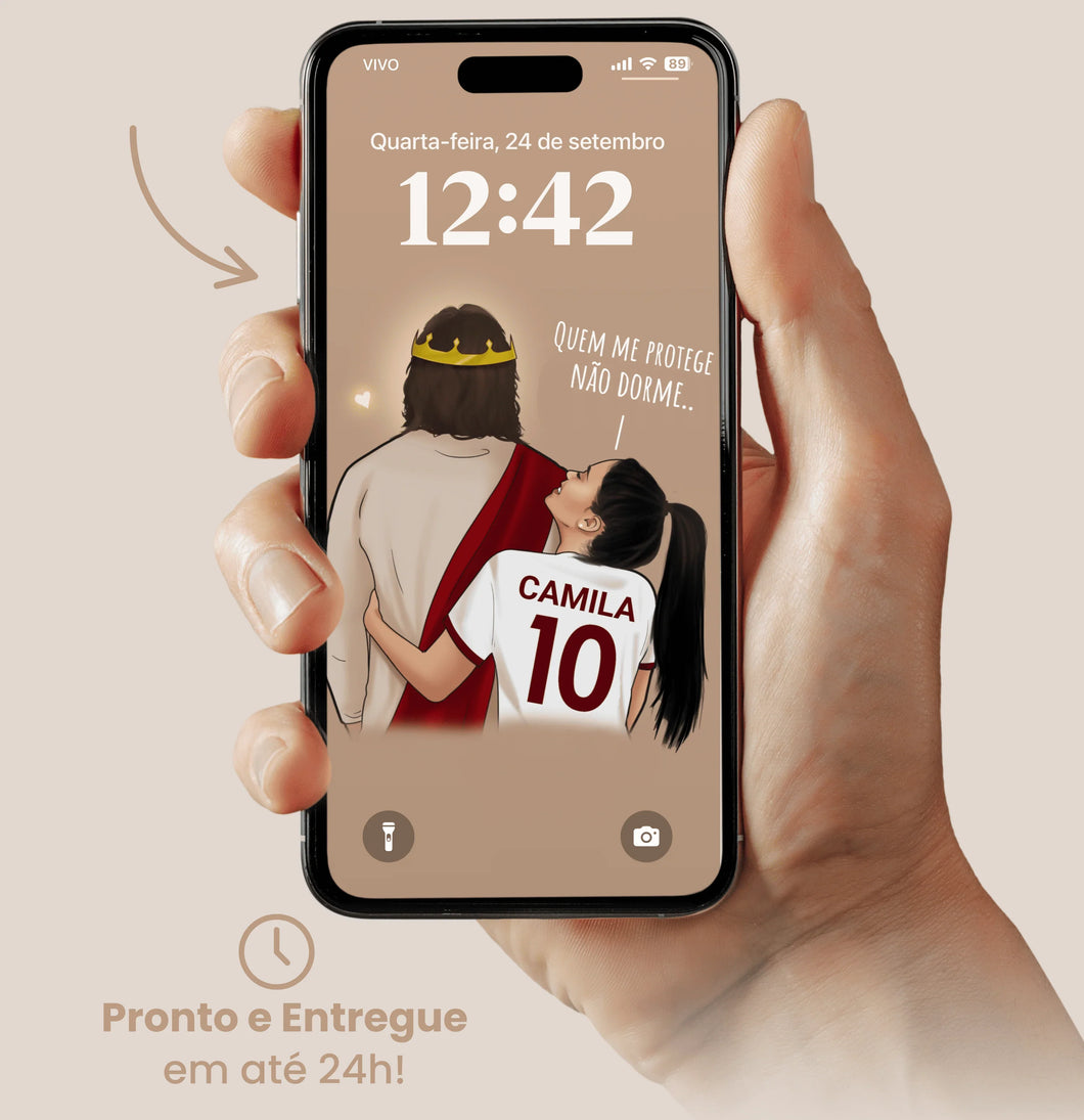 Papel de parede - Quem me protege não dorme